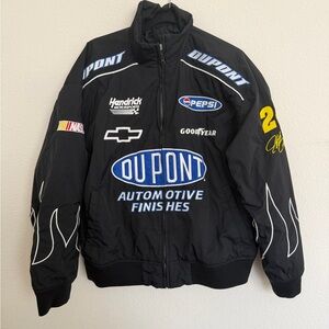 Hollister Black NASCAR Jacket
